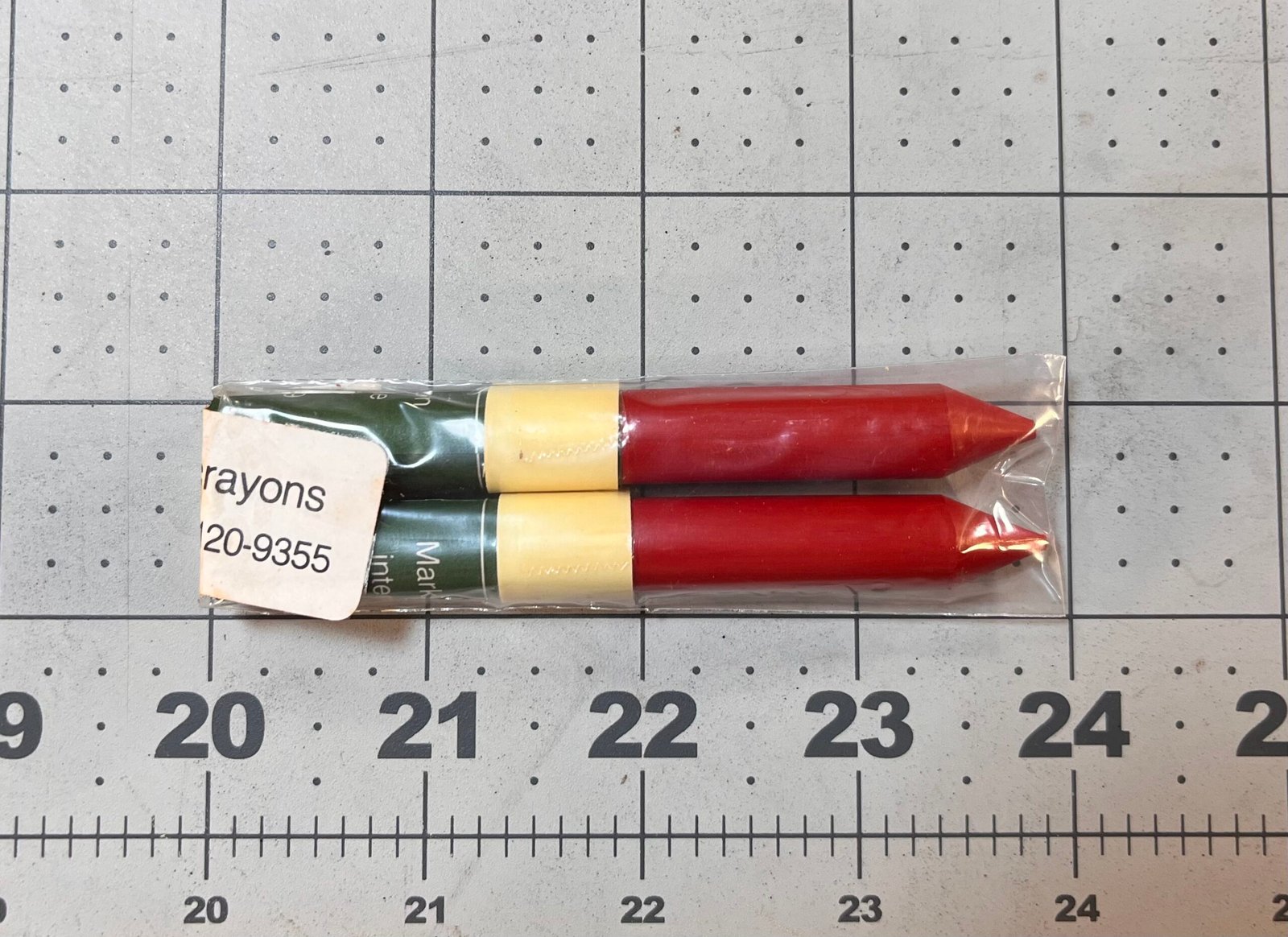 Military Marking Crayon 2 Pack NSN 7510-12-120-9355